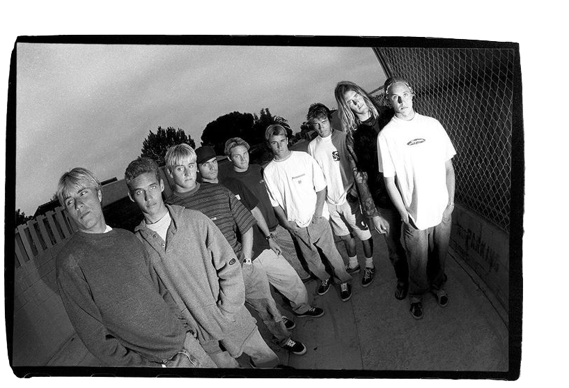 Kelly Slater and his friends